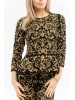 Moschino Blouse geel/zwart