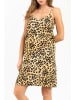 Moschino Jurk geel/zwart