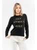 Moschino Kaszmirowy sweter w kolorze czarnym