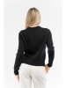 Moschino Kaszmirowy sweter w kolorze czarnym