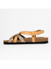 Bluebay Sandalen "Lisle" in Hellbraun/ Gold