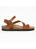 Blue Bay Sandalen "Jeanette" in Hellbraun