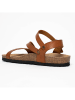 Blue Bay Sandalen "Jeanette" in Hellbraun