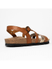 Blue Bay Sandalen "Marte" in Hellbraun