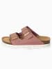 Bluebay Leder-Pantoletten "Aristote" in Altrosa