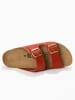 Bluebay Leder-Pantoletten "Aristote" in Orange