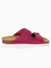 Bluebay Leren slippers "Aristote" fuchsia