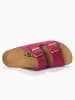 Bluebay Leren slippers "Aristote" fuchsia