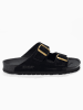 Bluebay Leren slippers "Aristote" zwart