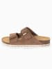 Bluebay Leren slippers "Aristote" lichtbruin
