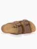 Bluebay Leren slippers "Aristote" lichtbruin