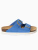 Bluebay Leder-Pantoletten "Aristote" in Hellblau