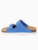 Bluebay Leder-Pantoletten "Aristote" in Hellblau
