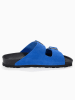 Bluebay Leder-Pantoletten "Aristote" in Blau
