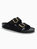 Bluebay Leren slippers "Aristote" zwart
