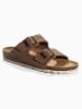 Bluebay Leren slippers "Aristote" lichtbruin