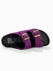 Bluebay Leren slippers "Aristote" paars