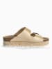 Bluebay Slippers "Sirena" goudkleurig