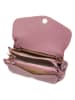 Pia Sassi Leren schoudertas "Corno Baitone" oudroze - (B)24 x (H)14 x (D)10 cm