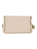 Pia Sassi Leder-Umhängetasche "Corno Baitone" in Creme - (B)24 x (H)14 x (T)10 cm