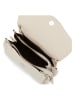 Pia Sassi Leder-Umhängetasche "Corno Baitone" in Creme - (B)24 x (H)14 x (T)10 cm