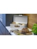 Echtwerk Brotkasten in Grau - (B)42,5 x (H)17 x (T)23,8 cm
