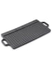 Echtwerk Grillplatte in Schwarz - (L)50,5 x (B)23 cm