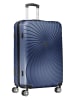 Geographical Norway 5tlg. Hardcase-Trolleyset "Sunlighteo" in Dunkelblau