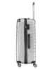 Geographical Norway 3tlg. Hardcase-Trolleyset "Shock" in Silber