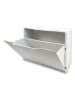 Joybos 2-delige set: schoenenkasten wit - (B)51 x (H)40,1 x (D)17,3 cm