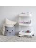 Joybos Trolley wit - (B)46 x (H)76 x (D)33 cm