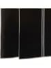 Joybos 2-delige set: kledinghoezen zwart - (B)60 x (H)150 cm