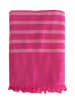 Le Comptoir de la Plage Fouta ''Alanya'' in Fuchsia - (L)180 x (B)140 cm