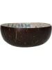 Kersten Decoschaal bruin/blauw/beige - (H)6 x Ø 14 cm