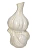 Kersten Vaas "Garlic" wit - (B)8,6 x (H)16,8 x (D)8,3 cm