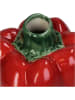 Kersten Vase ''Bell Pepper'' in Rot - (B)9 x (H)11,5 x (T)8,4 cm