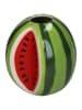Kersten Vase ''Watermelon'' in Grün/ Rot - (B)11,4 x (H)10,7 x (T)12,1 cm