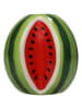 Kersten Vase ''Watermelon'' in Grün/ Rot - (B)11,4 x (H)10,7 x (T)12,1 cm