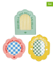 Kersten 3er-Set: Bilderrahmen in Mint/ Rosa/ Gelb