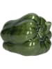 Kersten Dekofigur ''Bell Pepper'' in Grün - (B)11,6 x (H)8,5 x (T)8,3 cm