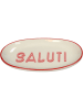 Kersten Servierteller ''Saluti'' in Beige/ Pink - (L)12,5 x (B)21 cm