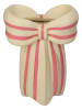 Kersten Vase ''Bow'' in Beige/ Rosa - (B)14 x (H)19 x (T)7 cm