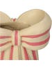 Kersten Wazon "Bow" w kolorze beżowo-jasnoróżowym - 14 x 19 x 7 cm