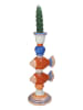 Kersten Kerzenhalter ''Fishes'' in Bunt - (B)10,4 x (H)26,5 x (T)9,3 cm