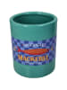 Kersten Bloempot "Mackerel" groen/blauw - (H)15,5 x Ø 13 cm