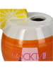 Kersten Vase ''Cocktail'' in Weiß/ Orange - (B)9,5 x (H)17,3 x (T)9 cm