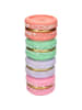 Kersten Kaarshouder "Macaron" meerkleurig - (H)25 x Ø 10 cm
