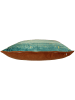 Kersten Kissen ''Agate in Türkis/ Ocker - (L)45 x (B)45 cm