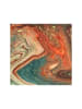Kersten Kissen ''Agate in Türkis/ Ocker - (L)45 x (B)45 cm