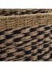 Amadeus Korb in Beige/ Schwarz - (B)33 x (H)49 x (T)22 cm